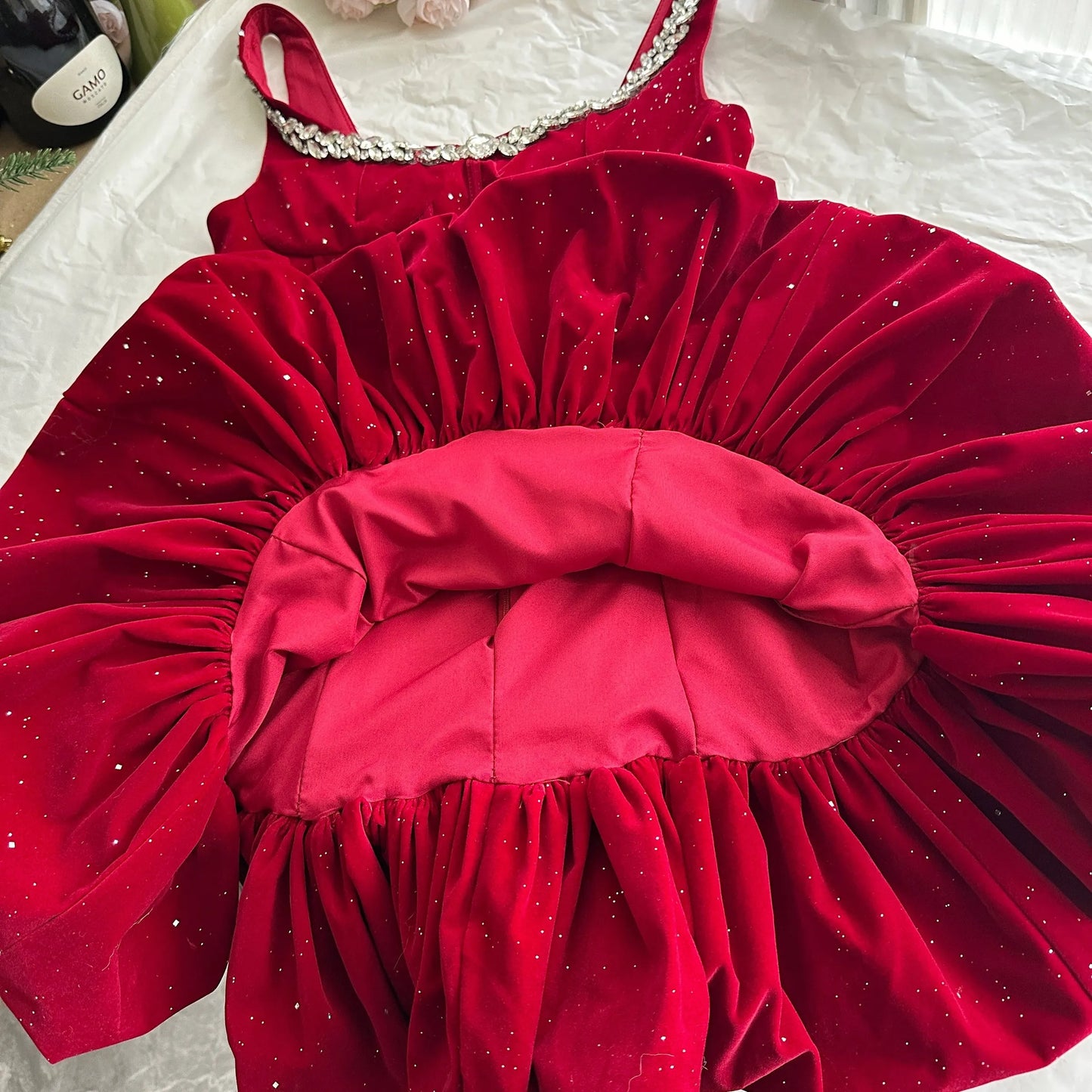Vestido Crimson Jewel