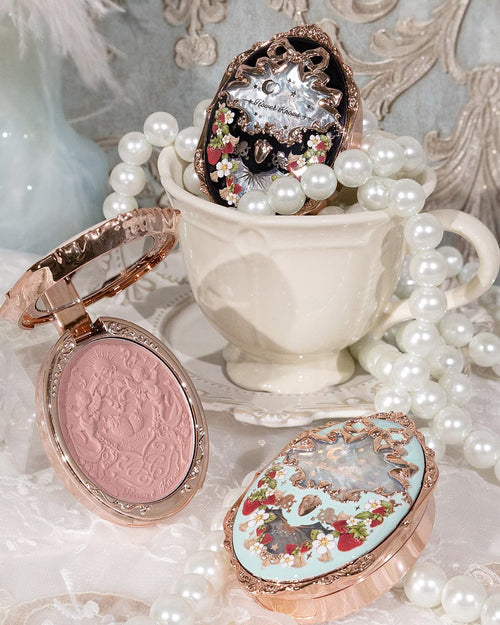 Strawberry Rococo Embossed Rubor