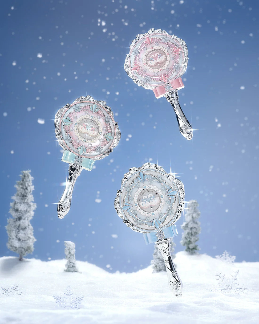 Snow Ballet Espejo De Mano