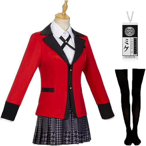 Cosplay Yumeko Jabami | Kakegurui Set Completo