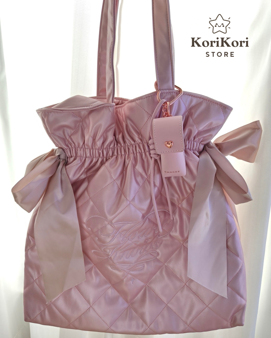 Bolso Tote Flower Knows Rosa
