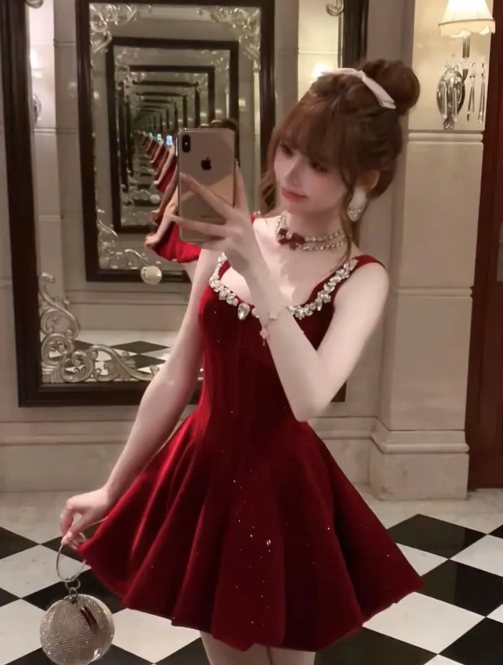 Vestido Crimson Jewel