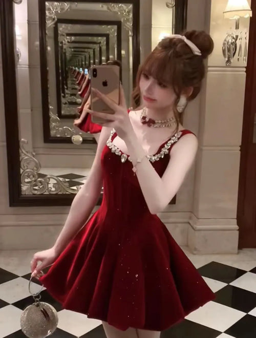 Vestido Crimson Jewel