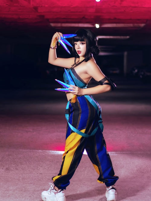 Cosplay Zoey K/DA Demon Hunters | Set Completo con Accesorios