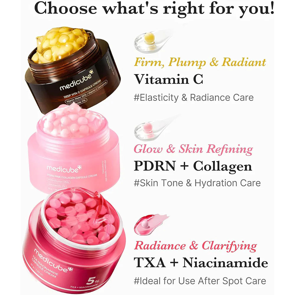 Medicube PDRN Pink Collagen Capsule Cream