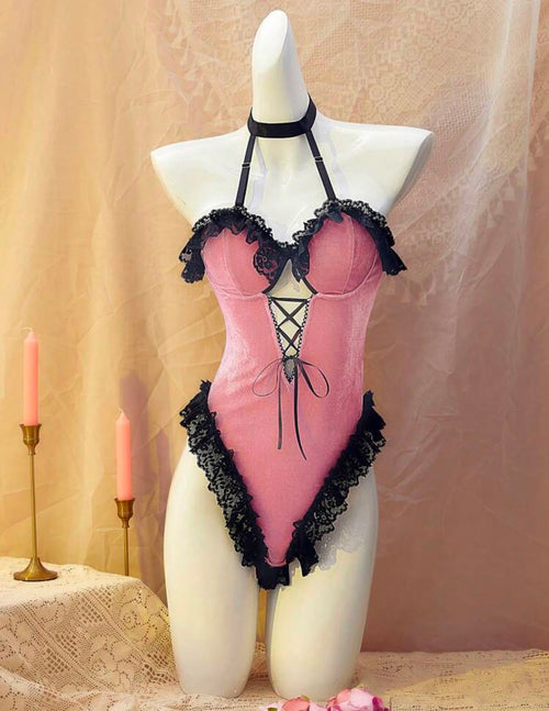 Body Lencería Dark Rose