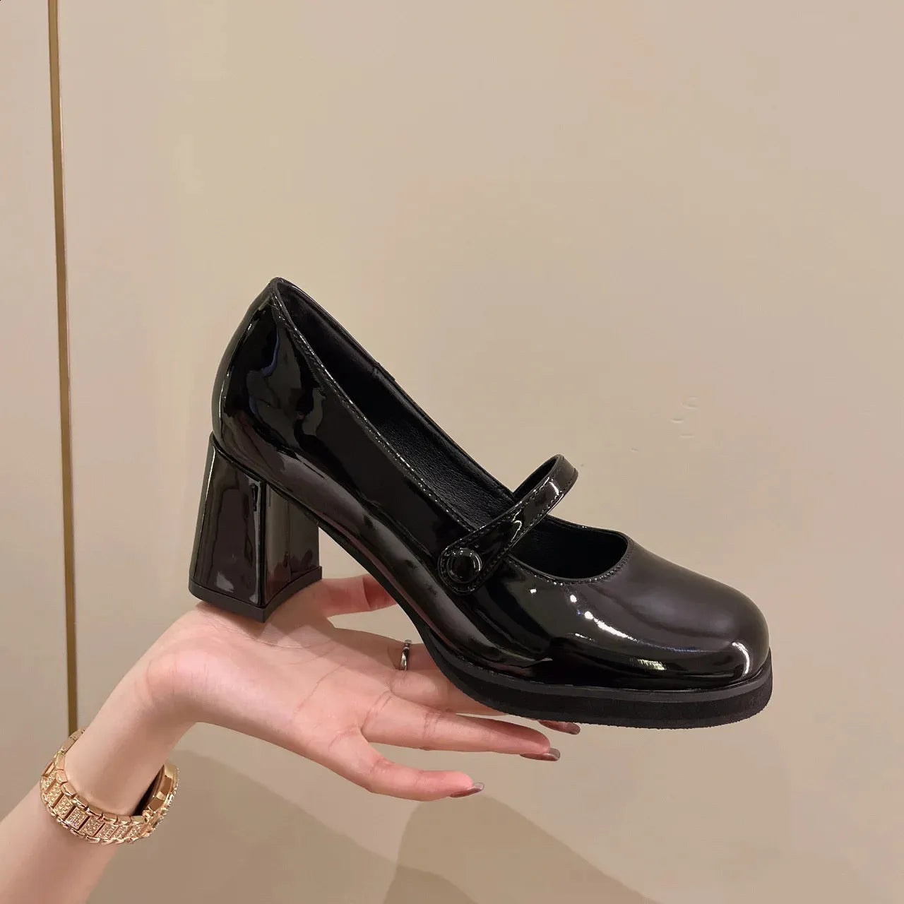 Zapatos Mary Jane Charol